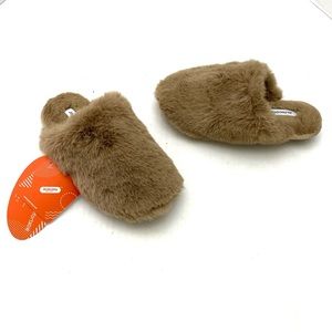 Jojocosy Women’s Plush Mocha Memory Foam Closed Toe Slipper